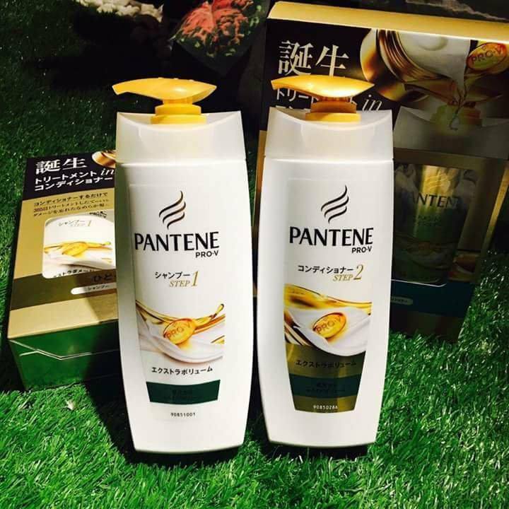 Bộ dầu gội - xả Pantene (vàng) Nhật