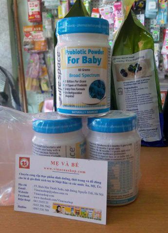 Men vi sinh Probiotic Powder For Baby 60g  cho trẻ 0-3 tuổi